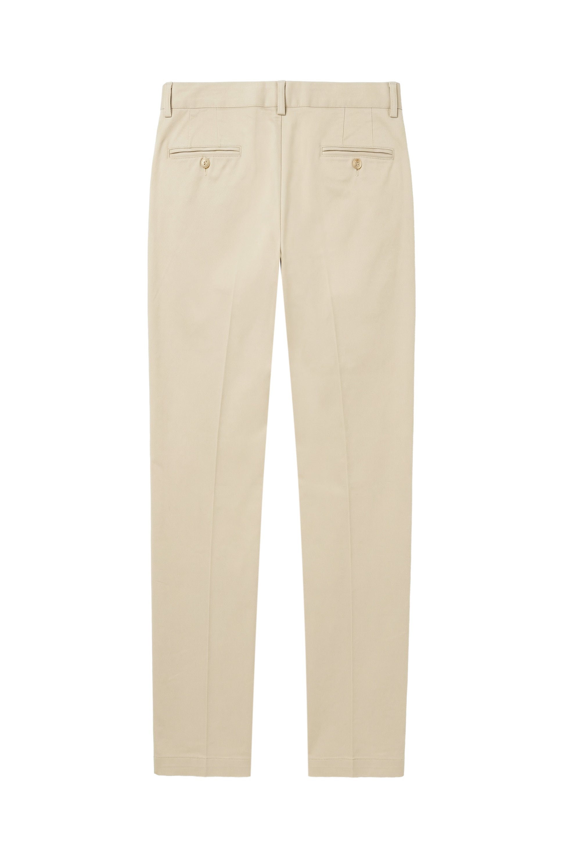 Single pleat stretch cotton trousers - MONTEZEMOLO