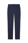 Single pleat stretch cotton trousers - MONTEZEMOLO
