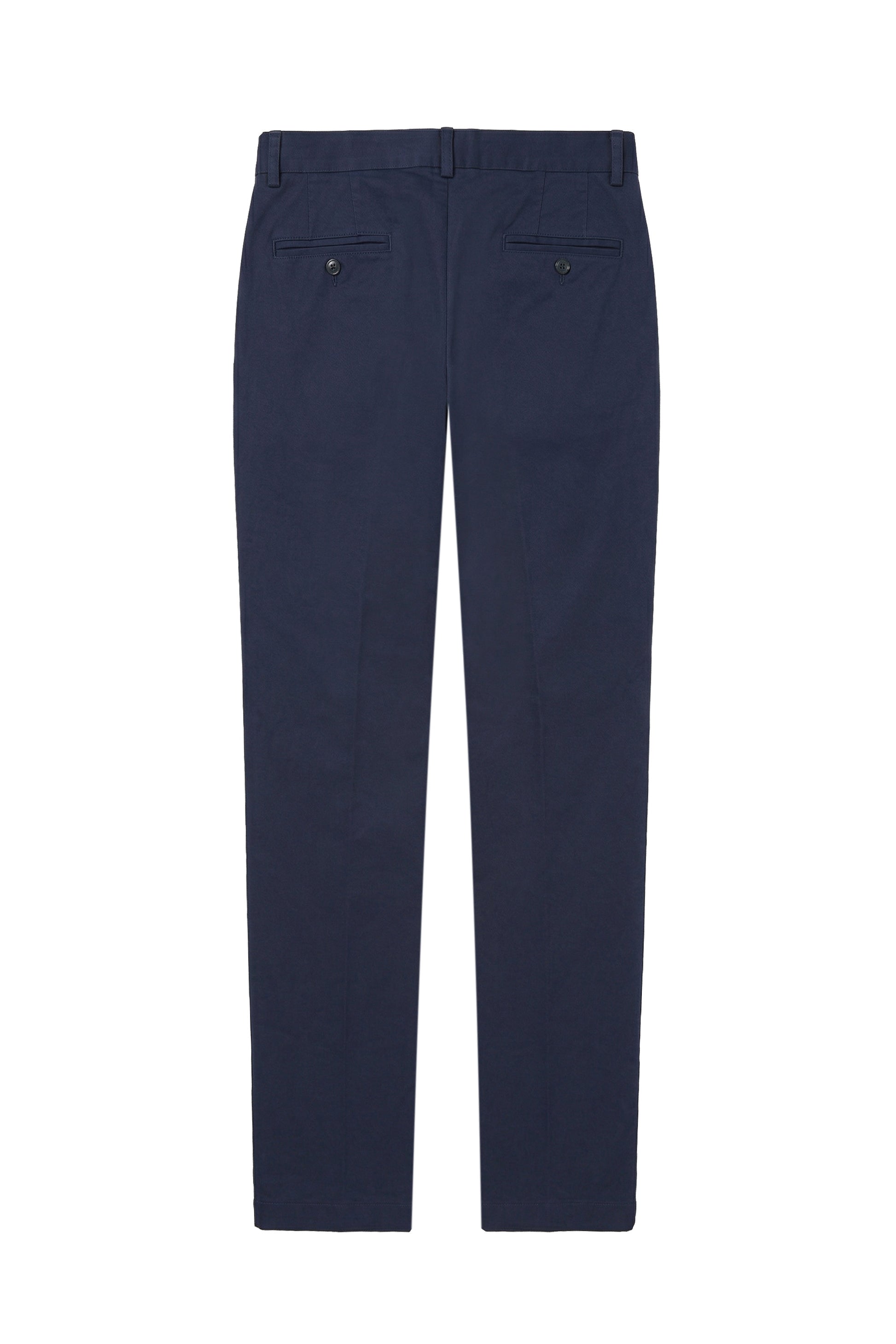Single pleat stretch cotton trousers - MONTEZEMOLO