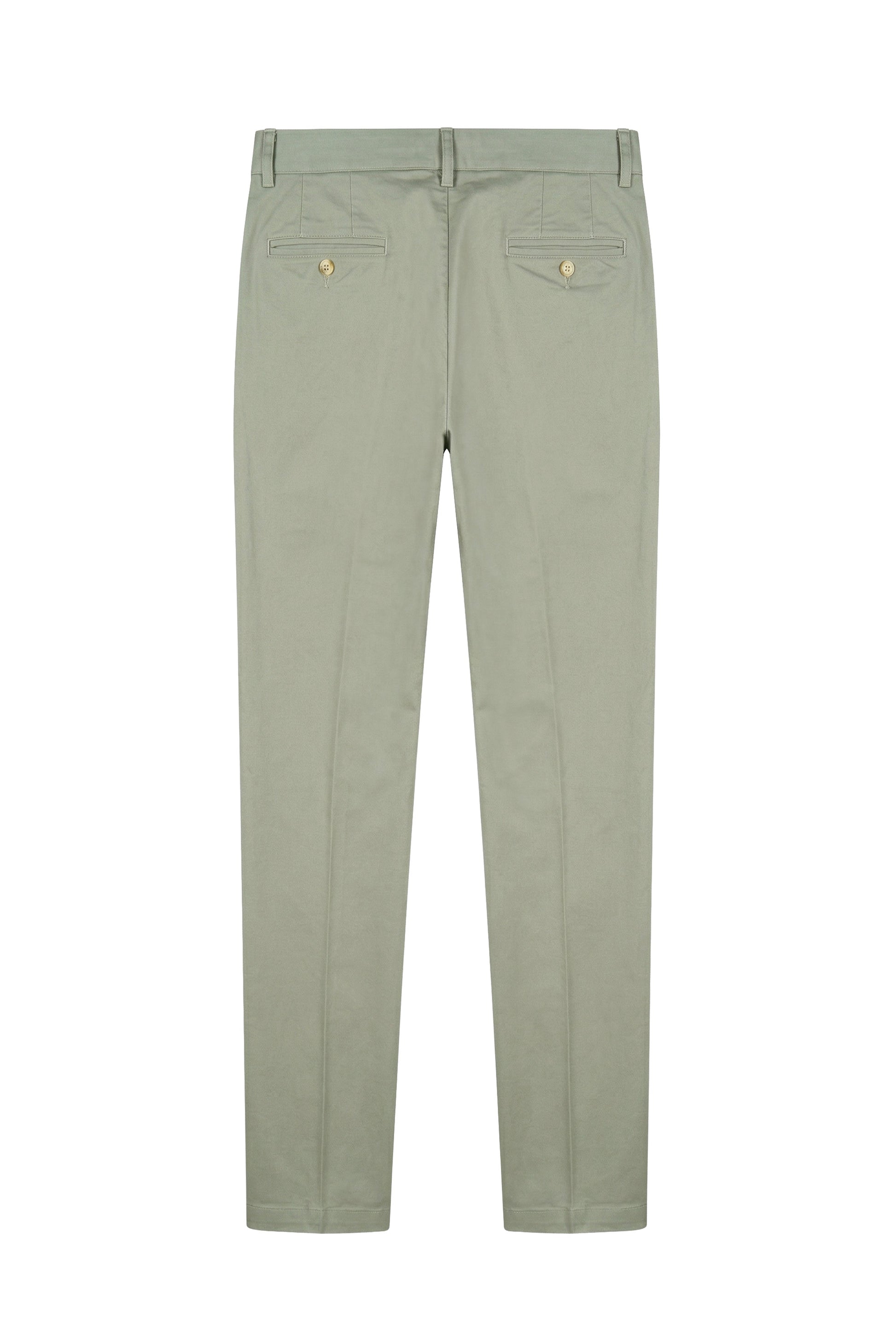 Single pleat stretch cotton trousers - MONTEZEMOLO