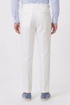 Cotton & Linen Wide-Fit Trousers - MONTEZEMOLO