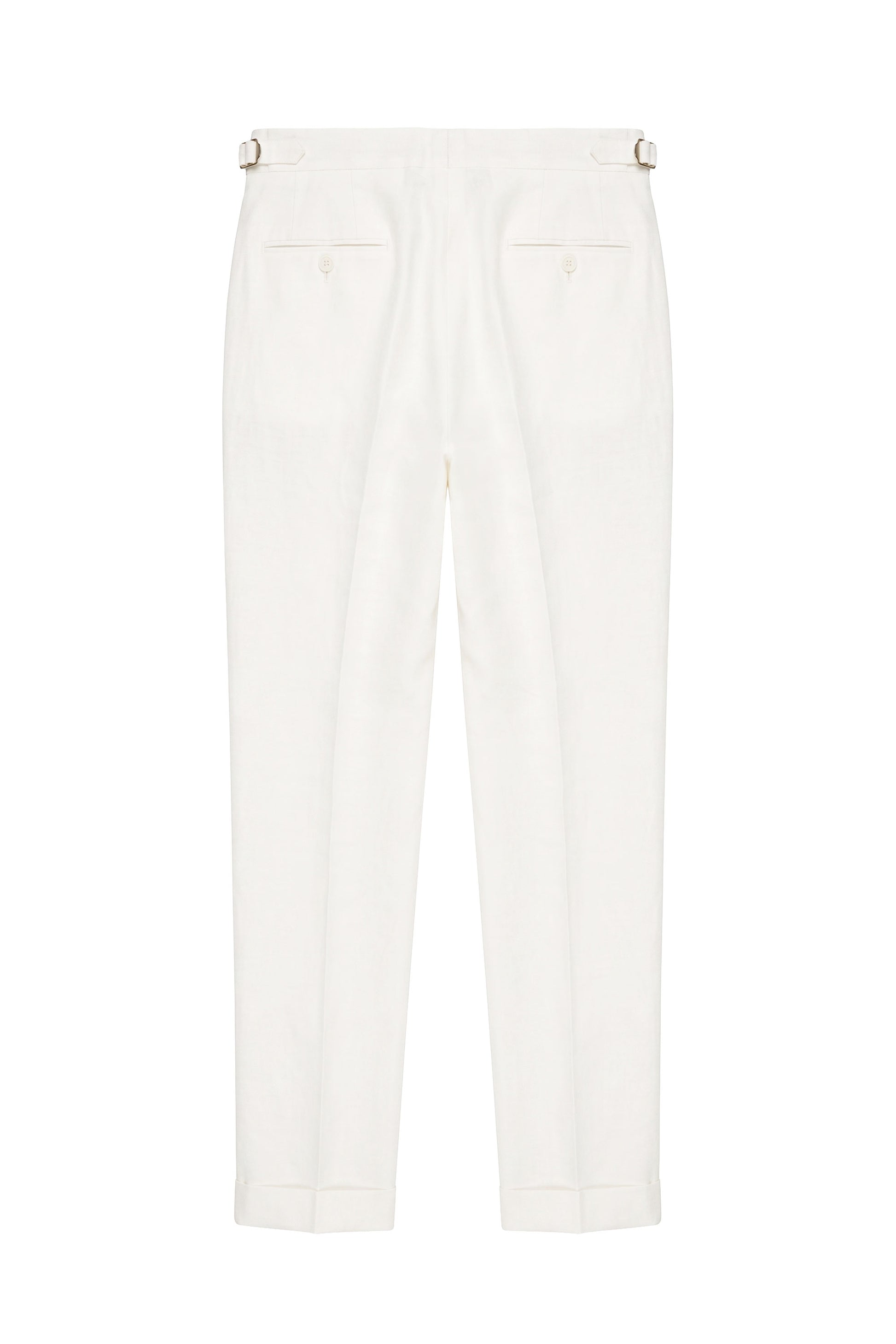 Cotton & Linen Wide-Fit Trousers - MONTEZEMOLO