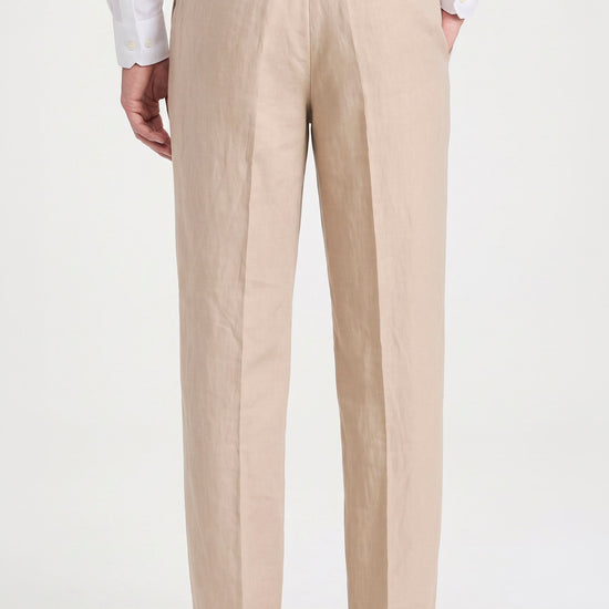 Cotton & Linen Wide-Fit Trousers - MONTEZEMOLO
