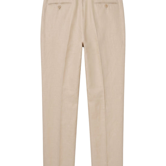 Cotton & Linen Wide-Fit Trousers - MONTEZEMOLO