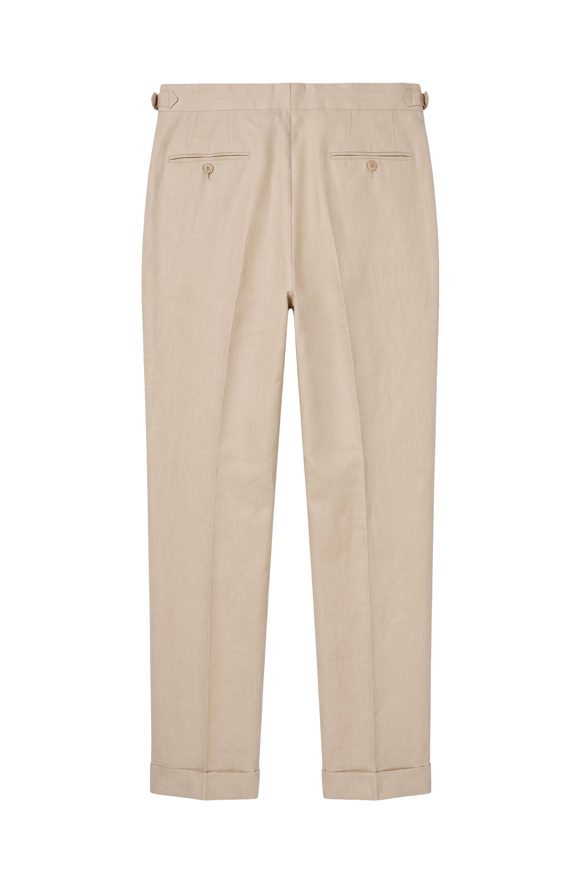 Cotton & Linen Wide-Fit Trousers - MONTEZEMOLO