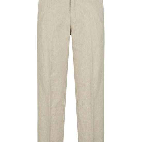 Over melange denim bull trousers - MONTEZEMOLO