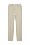 Over melange denim bull trousers - MONTEZEMOLO