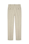 Over melange denim bull trousers - MONTEZEMOLO