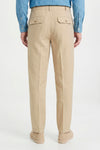 Cotton and linen trousers - MONTEZEMOLO