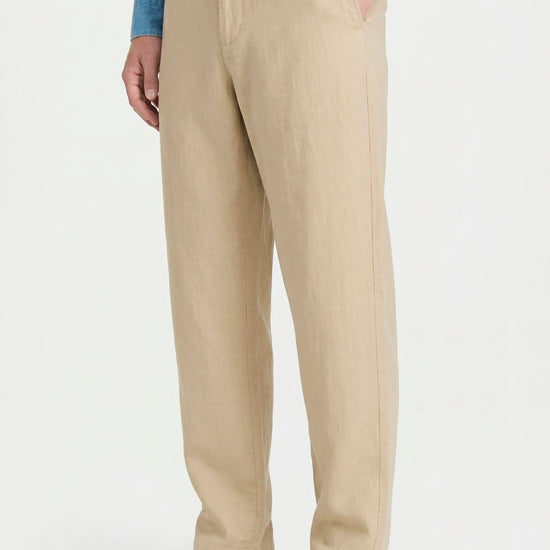 Cotton and linen trousers - MONTEZEMOLO