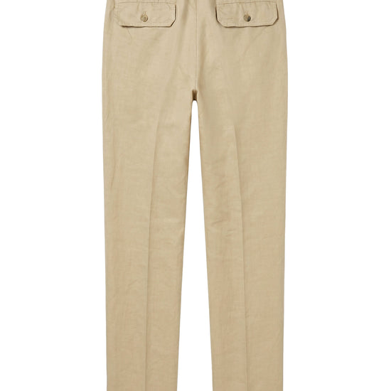 Cotton and linen trousers - MONTEZEMOLO