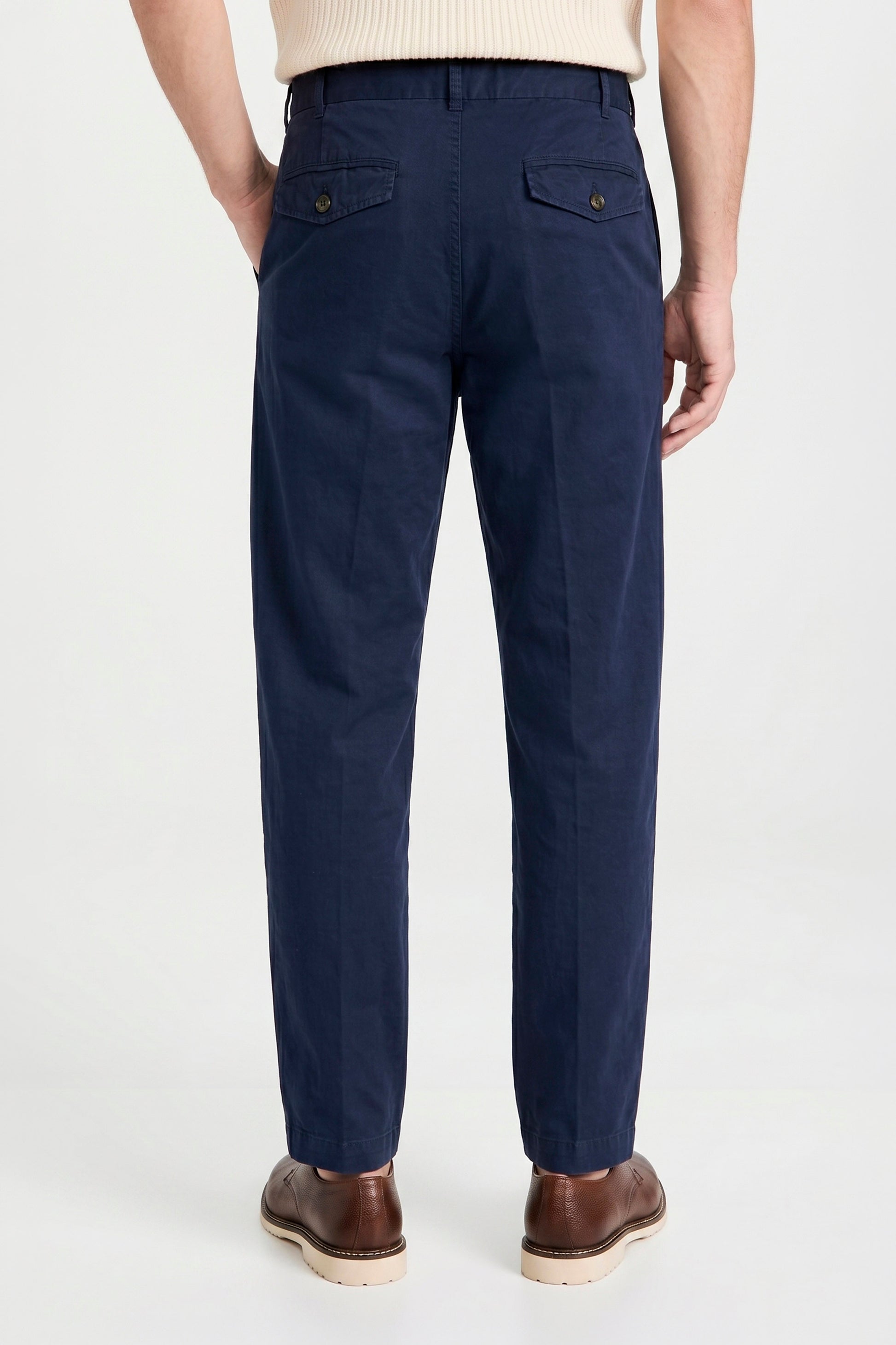 Cotton and linen trousers - MONTEZEMOLO