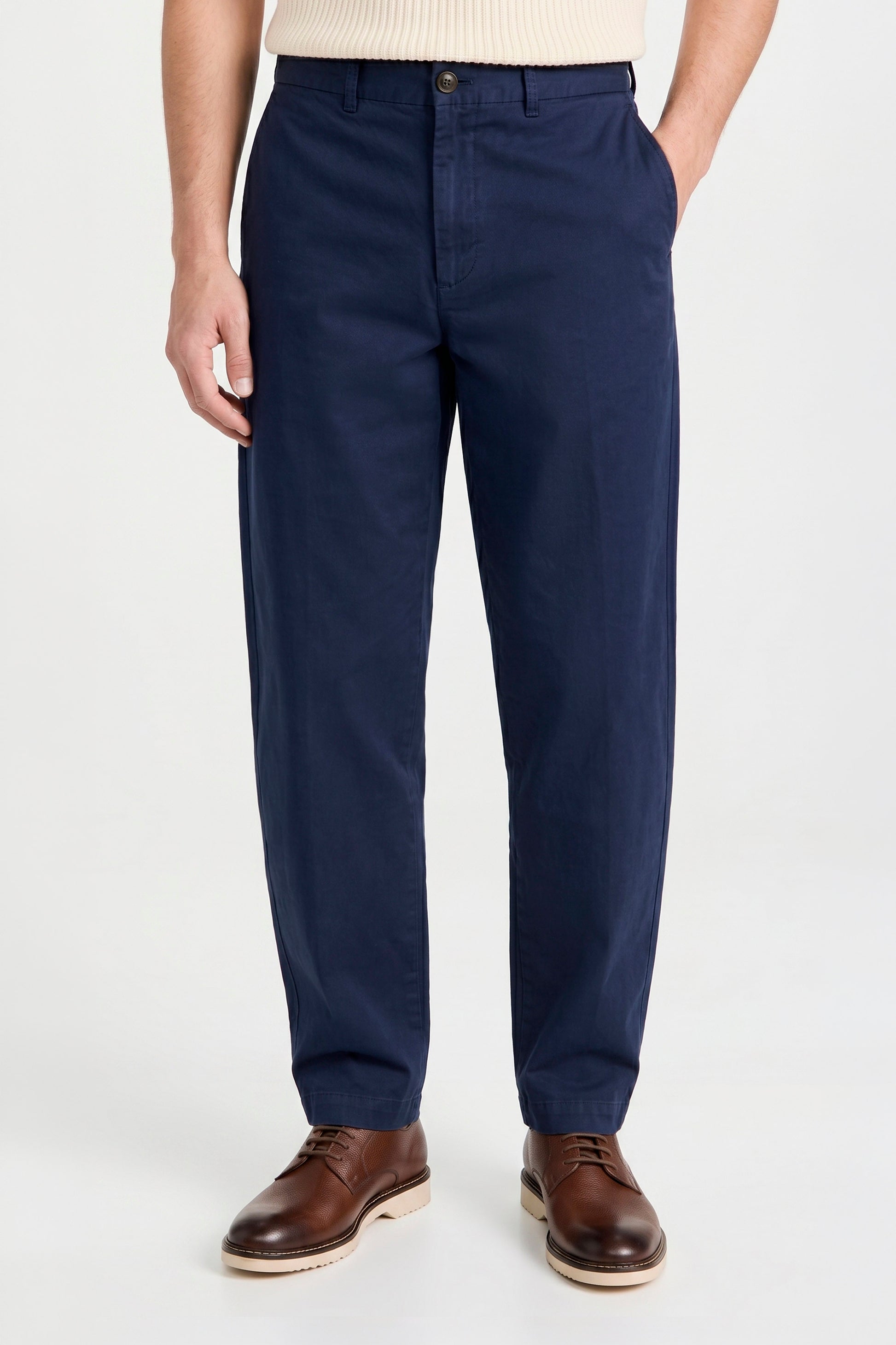 Cotton and linen trousers - MONTEZEMOLO
