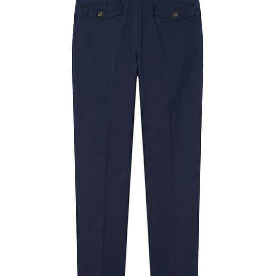 Cotton and linen trousers - MONTEZEMOLO