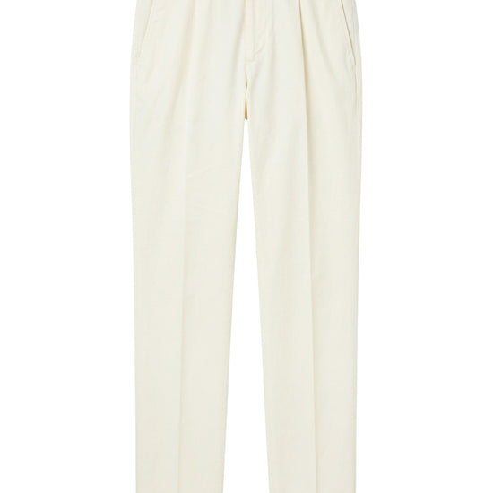 Single-Pleat Cotton Chinos - MONTEZEMOLO