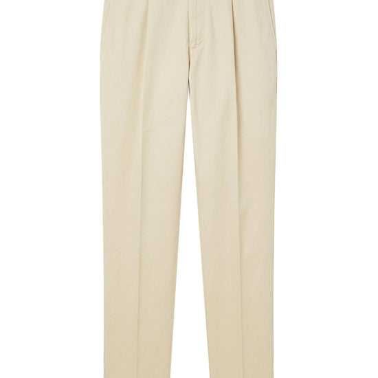 Single-Pleat Cotton Chinos - MONTEZEMOLO