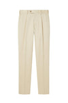 Single-Pleat Cotton Chinos - MONTEZEMOLO