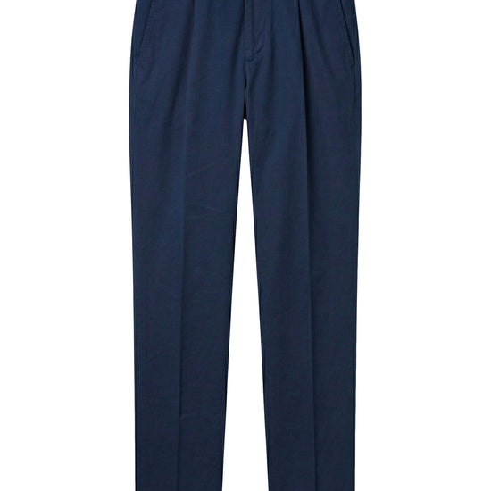 Single-Pleat Cotton Chinos - MONTEZEMOLO