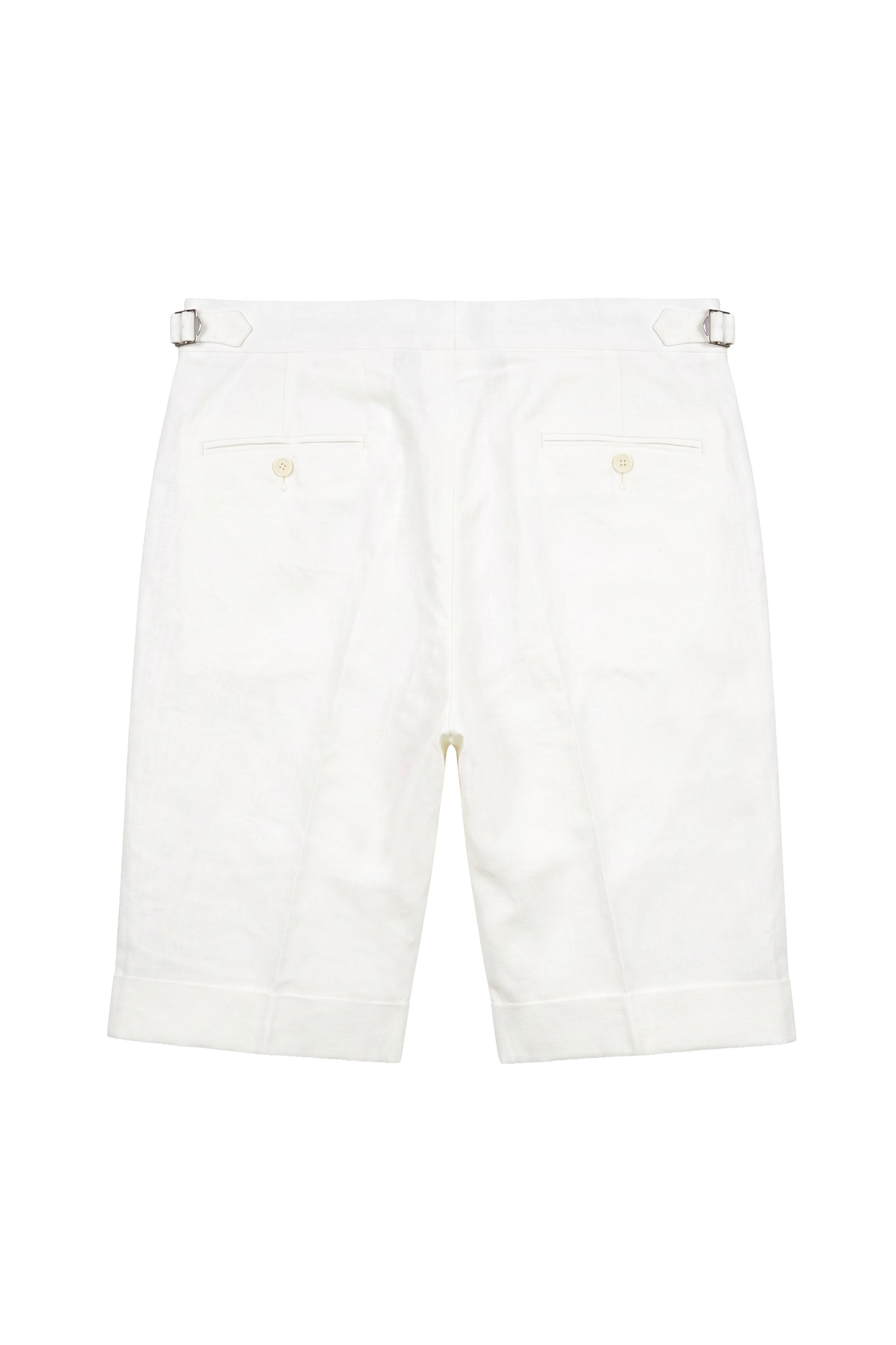 Cotton & Linen Wide-Fit Bermuda Shorts - MONTEZEMOLO