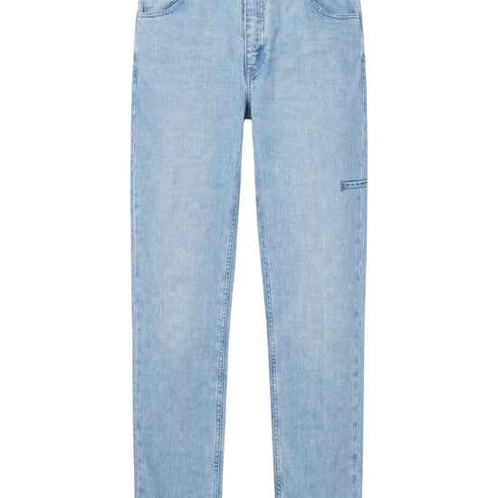Faded-Denim Five-pocket trousers - MONTEZEMOLO