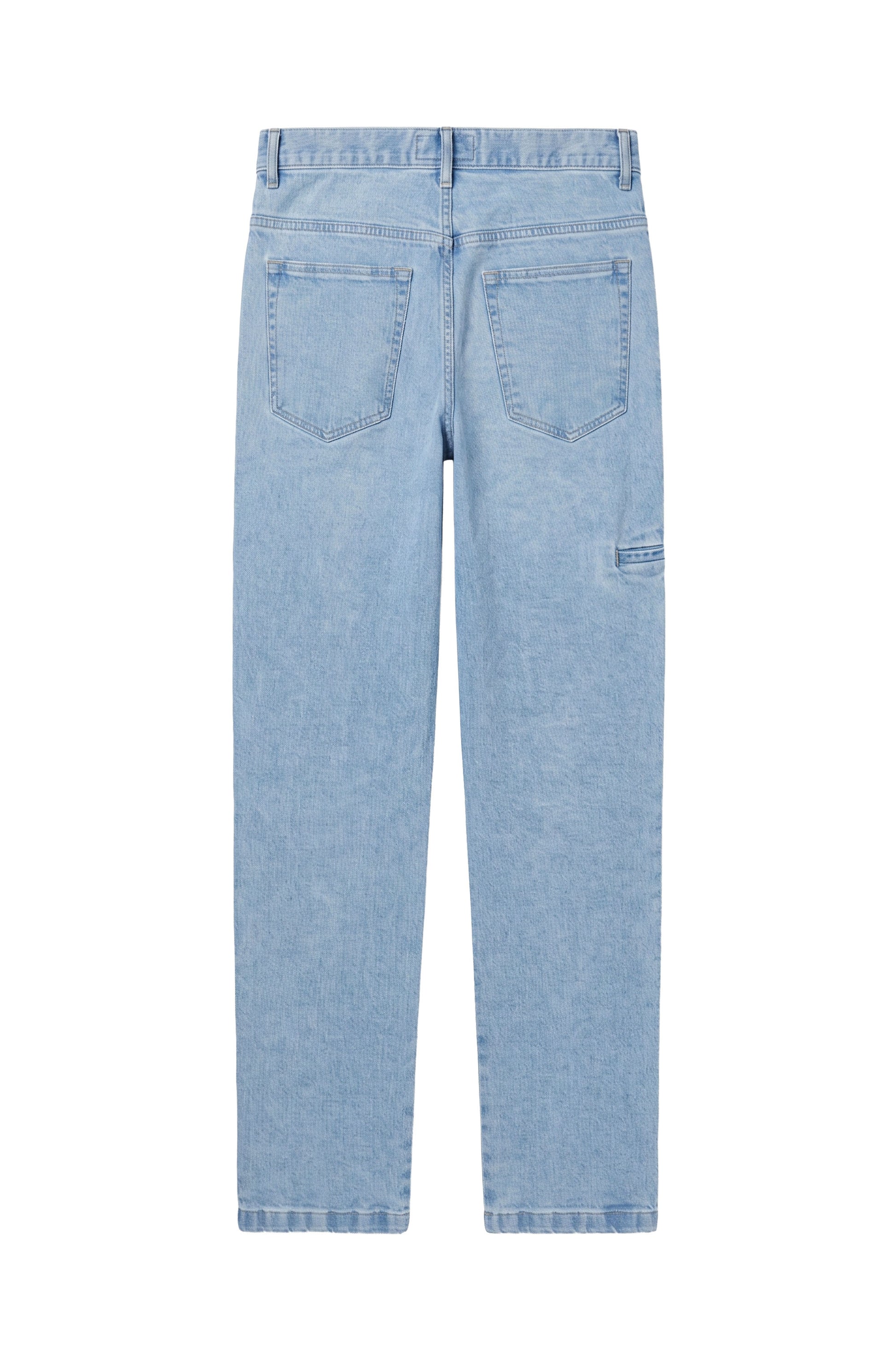 Faded-Denim Five-pocket trousers - MONTEZEMOLO