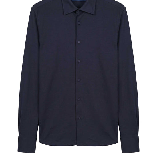 Cotton & modal jersey shirt - MONTEZEMOLO