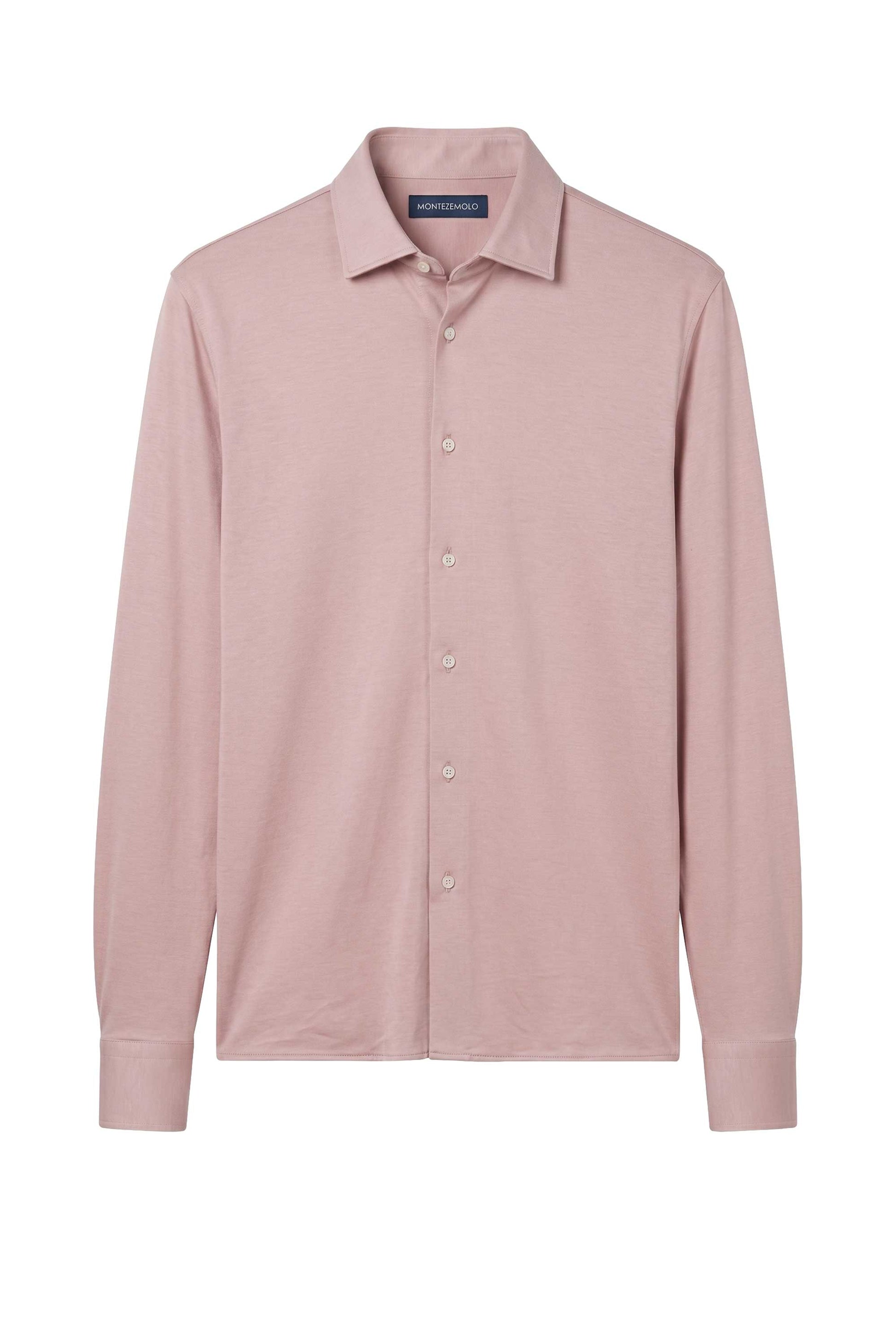 Cotton & modal jersey shirt - MONTEZEMOLO