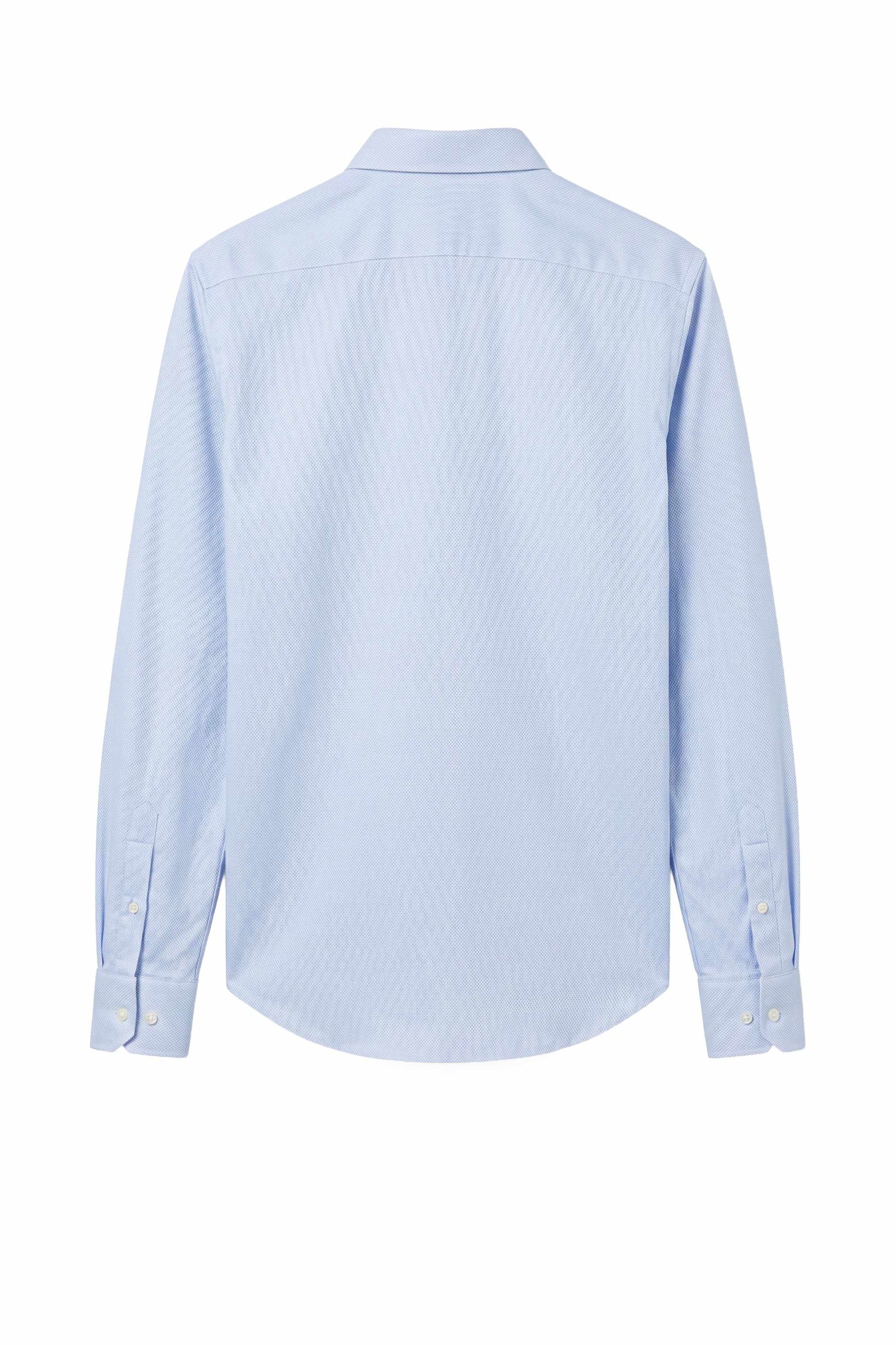 Giro-Inglese Weave Cotton Shirt - MONTEZEMOLO