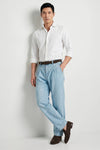 Giro-Inglese Weave Cotton Shirt - MONTEZEMOLO