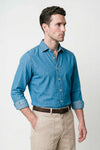 Stretch denim shirt - MONTEZEMOLO