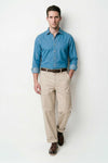 Stretch denim shirt - MONTEZEMOLO