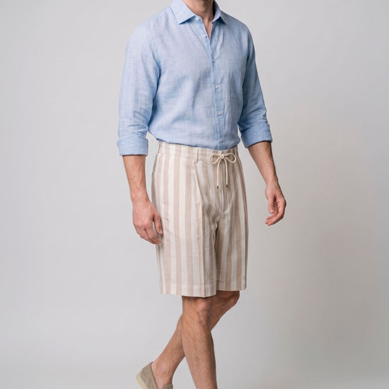 Pure linen shirt - MONTEZEMOLO