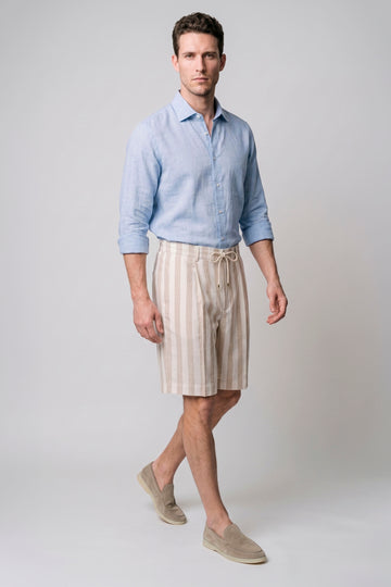 Pure linen shirt - MONTEZEMOLO