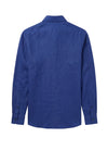 Linen & cotton shirt with chest pocket - MONTEZEMOLO