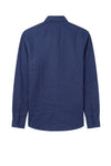 Linen & cotton shirt with chest pocket - MONTEZEMOLO