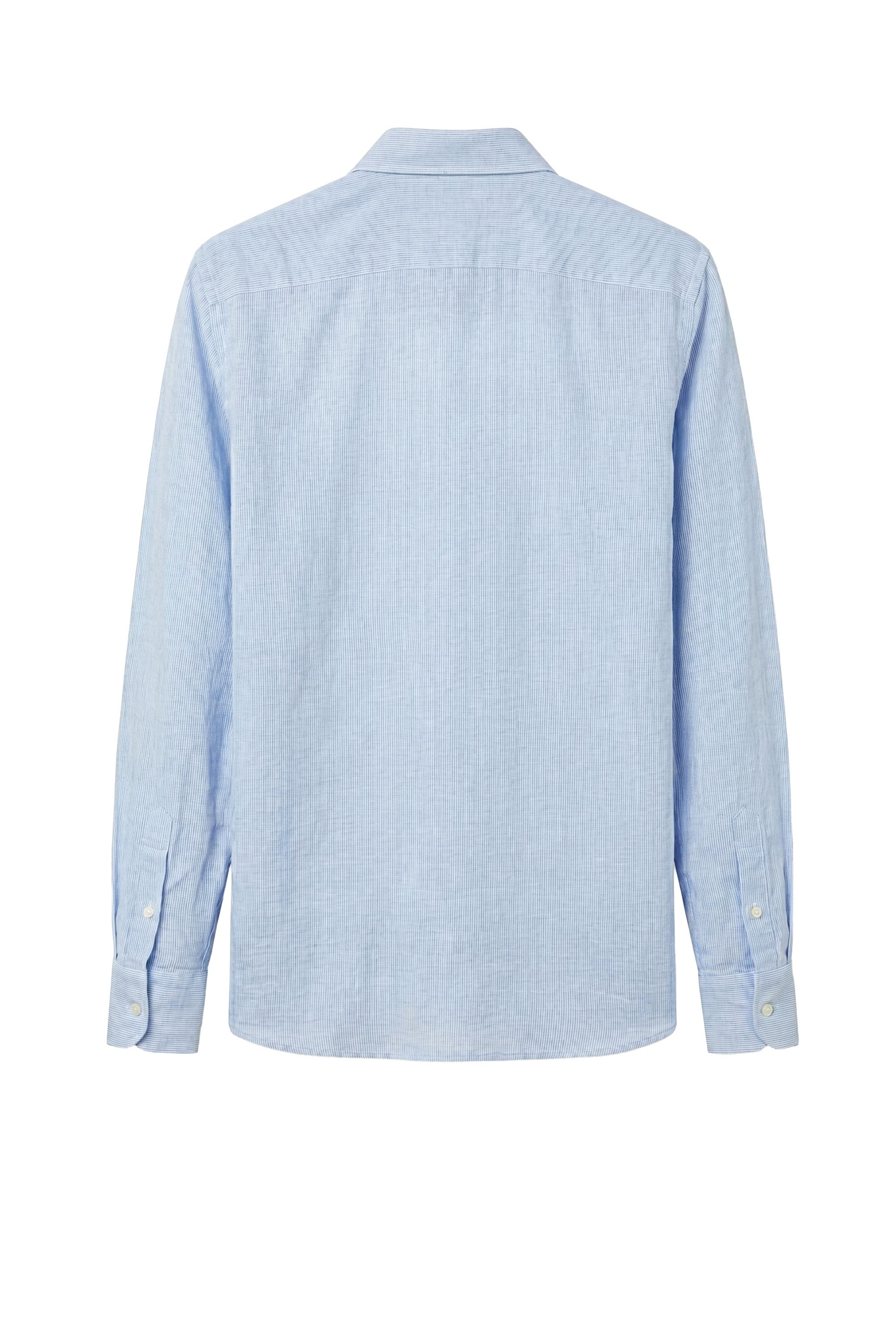Linen & cotton shirt with chest pocket - MONTEZEMOLO