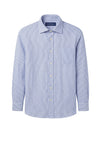 Linen & cotton shirt with chest pocket - MONTEZEMOLO