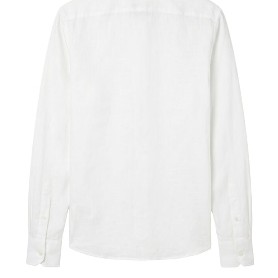 Linen & cotton shirt with chest pocket - MONTEZEMOLO