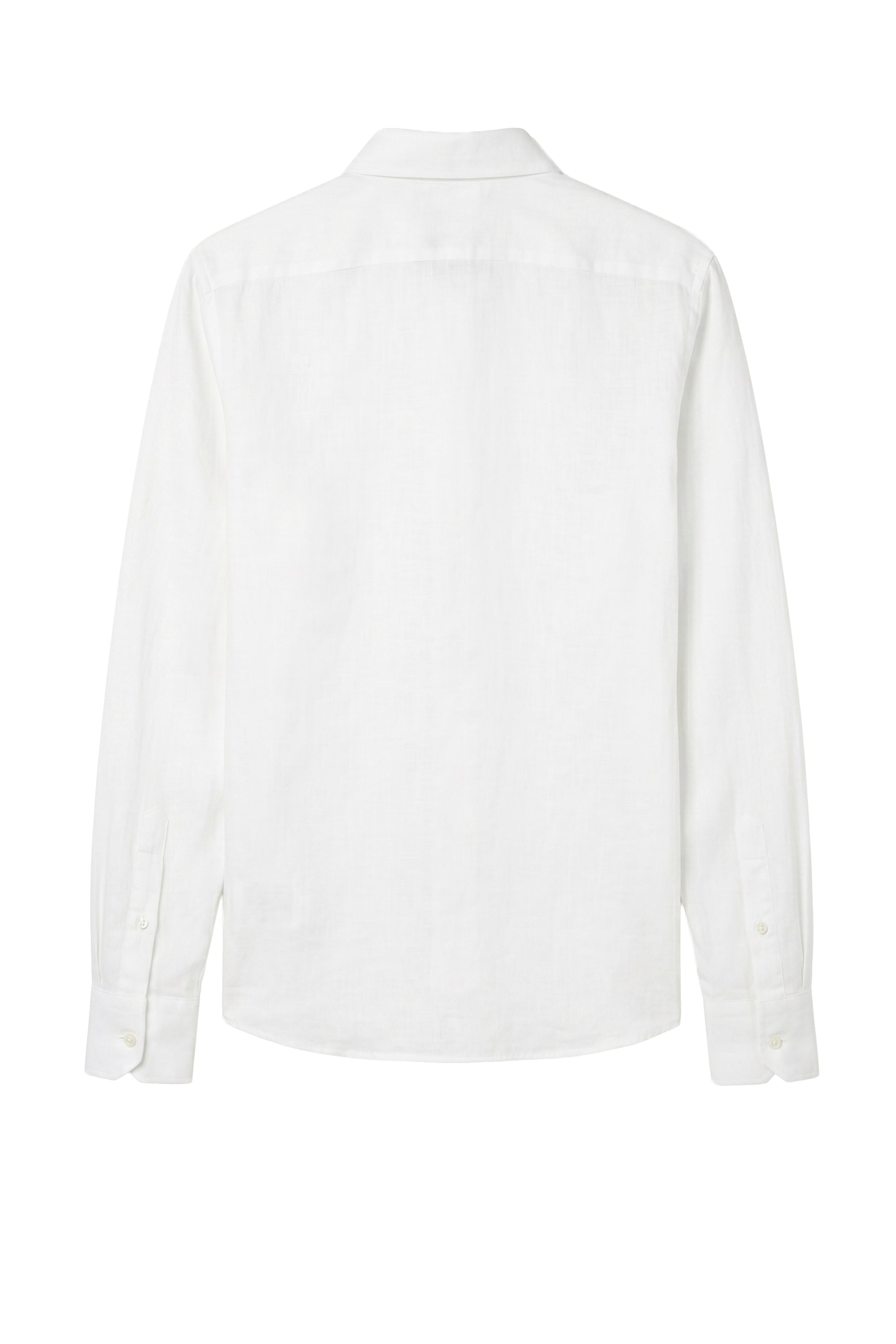 Linen & cotton shirt with chest pocket - MONTEZEMOLO