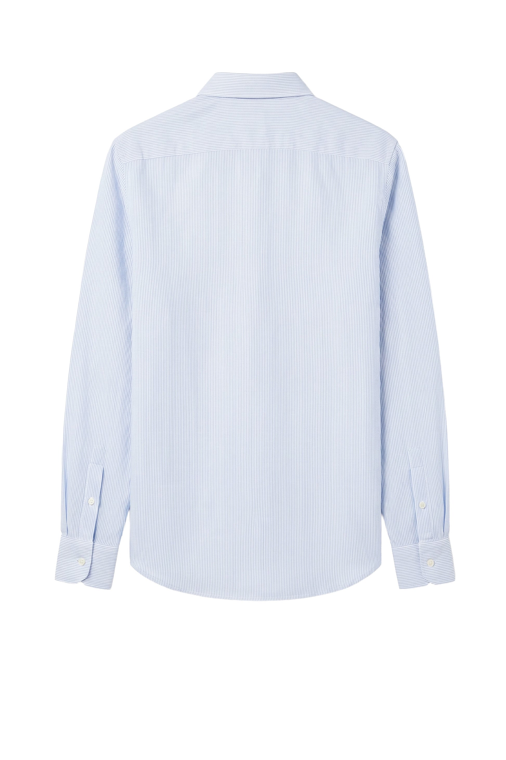 Linen & cotton shirt with chest pocket - MONTEZEMOLO