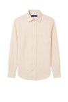 Linen & cotton shirt with chest pocket - MONTEZEMOLO