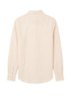 Linen & cotton shirt with chest pocket - MONTEZEMOLO