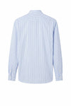 Button-down seersucker cotton striped shirt - MONTEZEMOLO