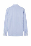 Button-down seersucker cotton striped shirt - MONTEZEMOLO