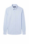 Button-down seersucker cotton striped shirt - MONTEZEMOLO