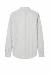 Button-down seersucker cotton striped shirt - MONTEZEMOLO