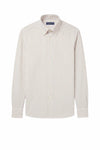 Button-down seersucker cotton striped shirt - MONTEZEMOLO