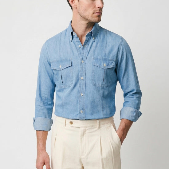 Denim shirt - MONTEZEMOLO