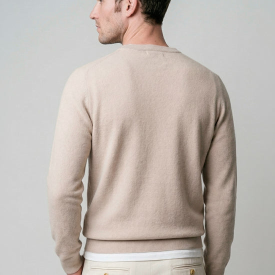 Pure cotton crewneck sweater - MONTEZEMOLO