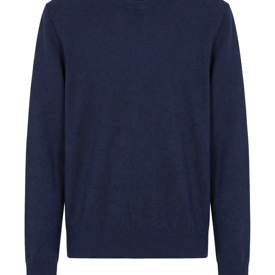 Pure cotton crewneck sweater - MONTEZEMOLO